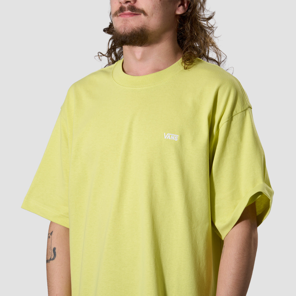 Vans Left Chest II Loose T-Shirt Canary Yellow