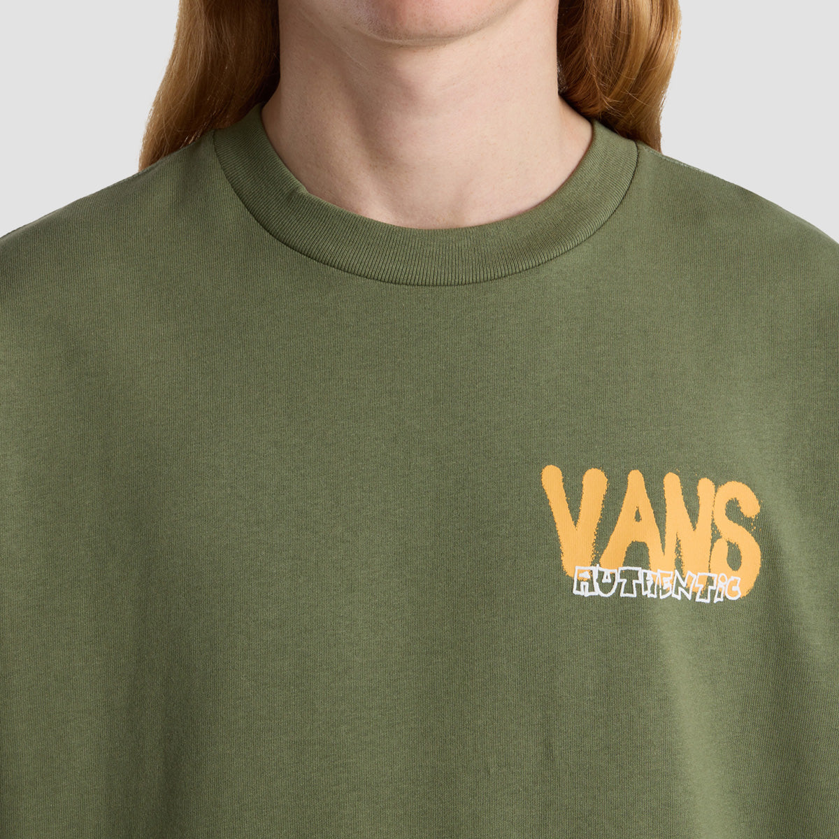 Vans Local Pub Spray Loose T-Shirt Olivine