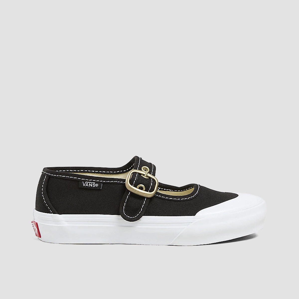 Vans Mary Jane Shoes - Black/True White - Girls