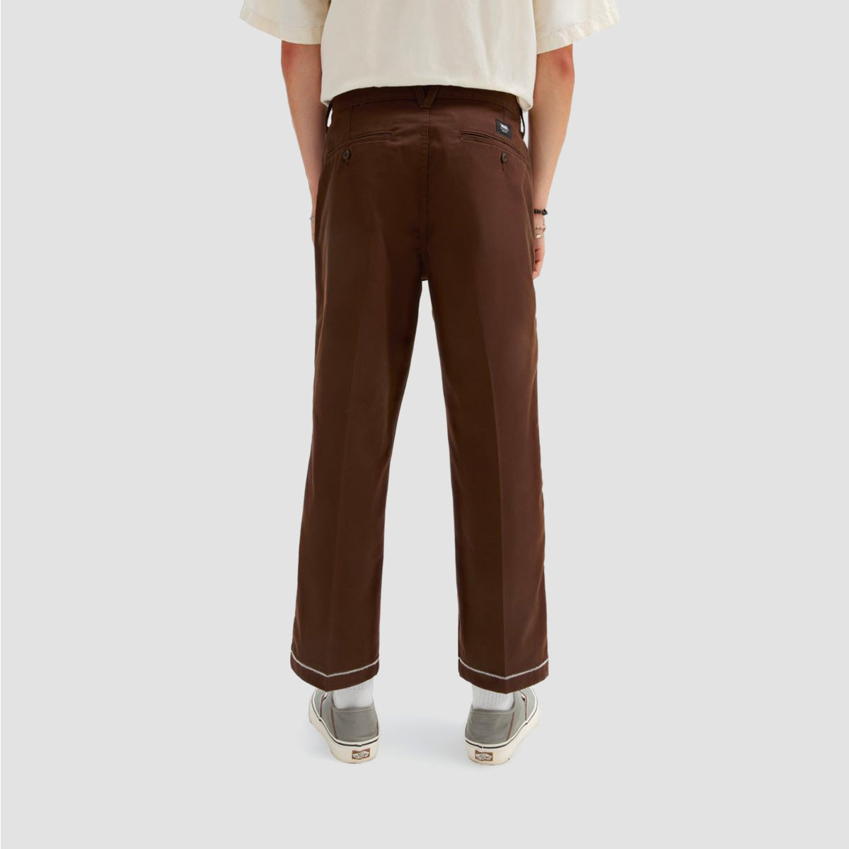 Vans Michael February Authentic Relaxed Cropped Chino Pants Demitasse
