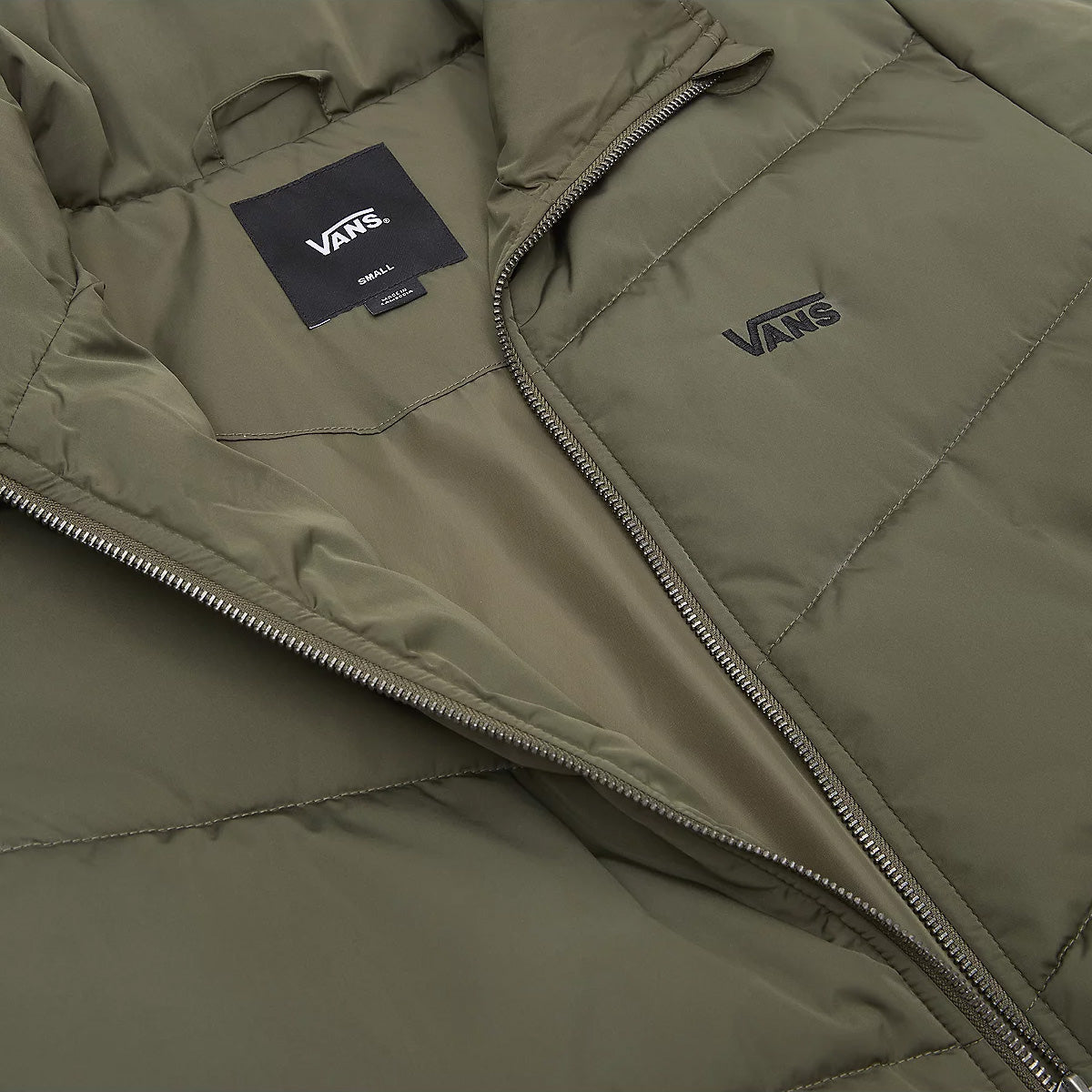 Vans Mte Foundry Puffer Jacket Grape Leaf