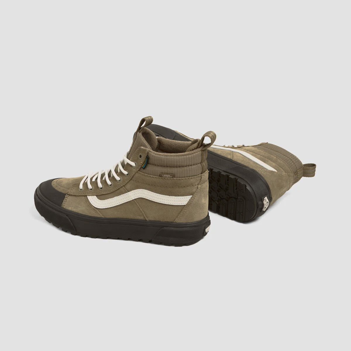 Vans MTE Sk8-Hi Waterproof High Top Shoes - Olive Drab