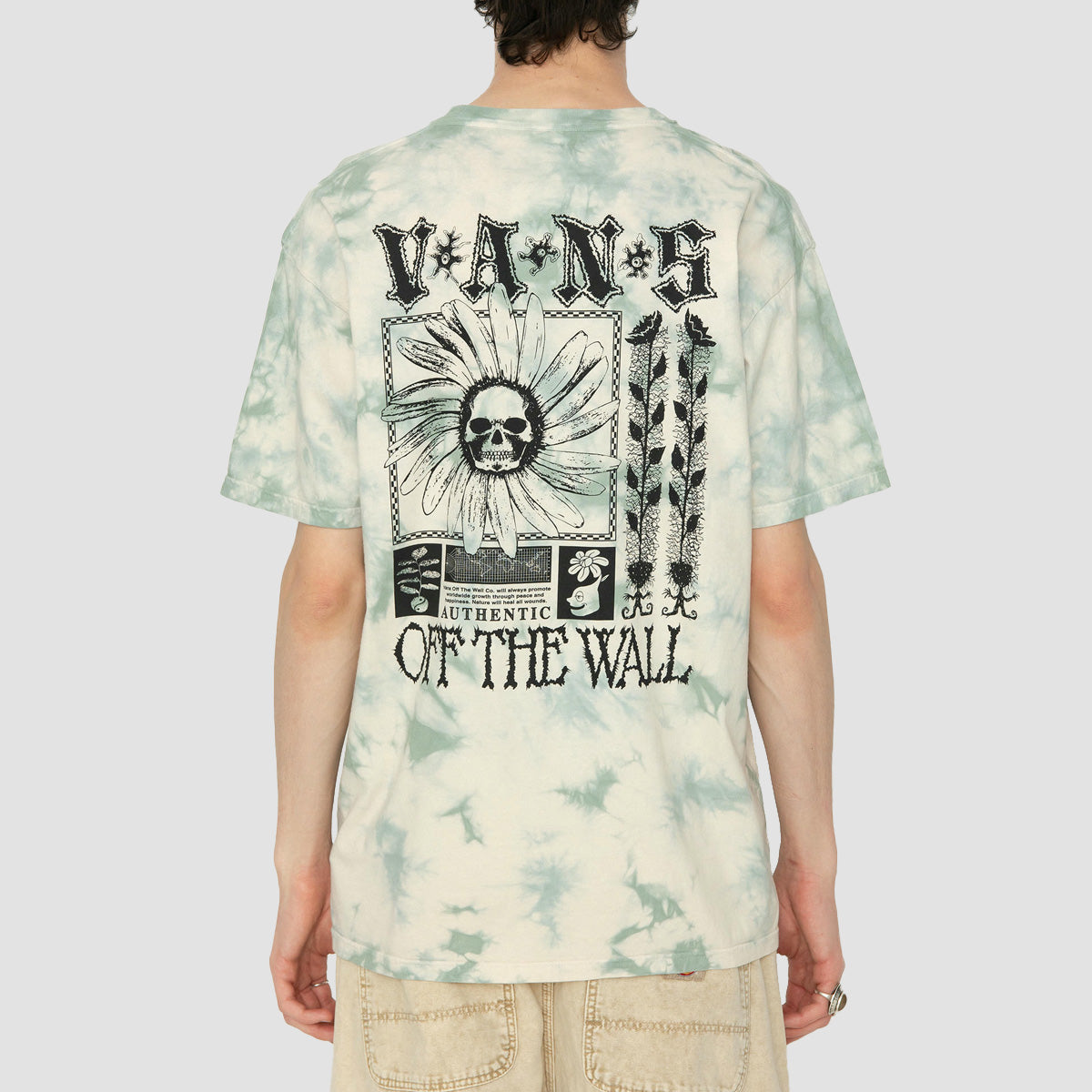 Vans New Age Growth T-Shirt Iceberg Green