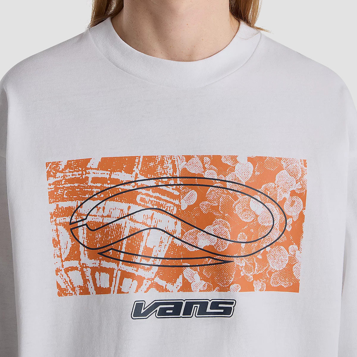 Vans Off The Wall II Loose Longsleeve T-Shirt White