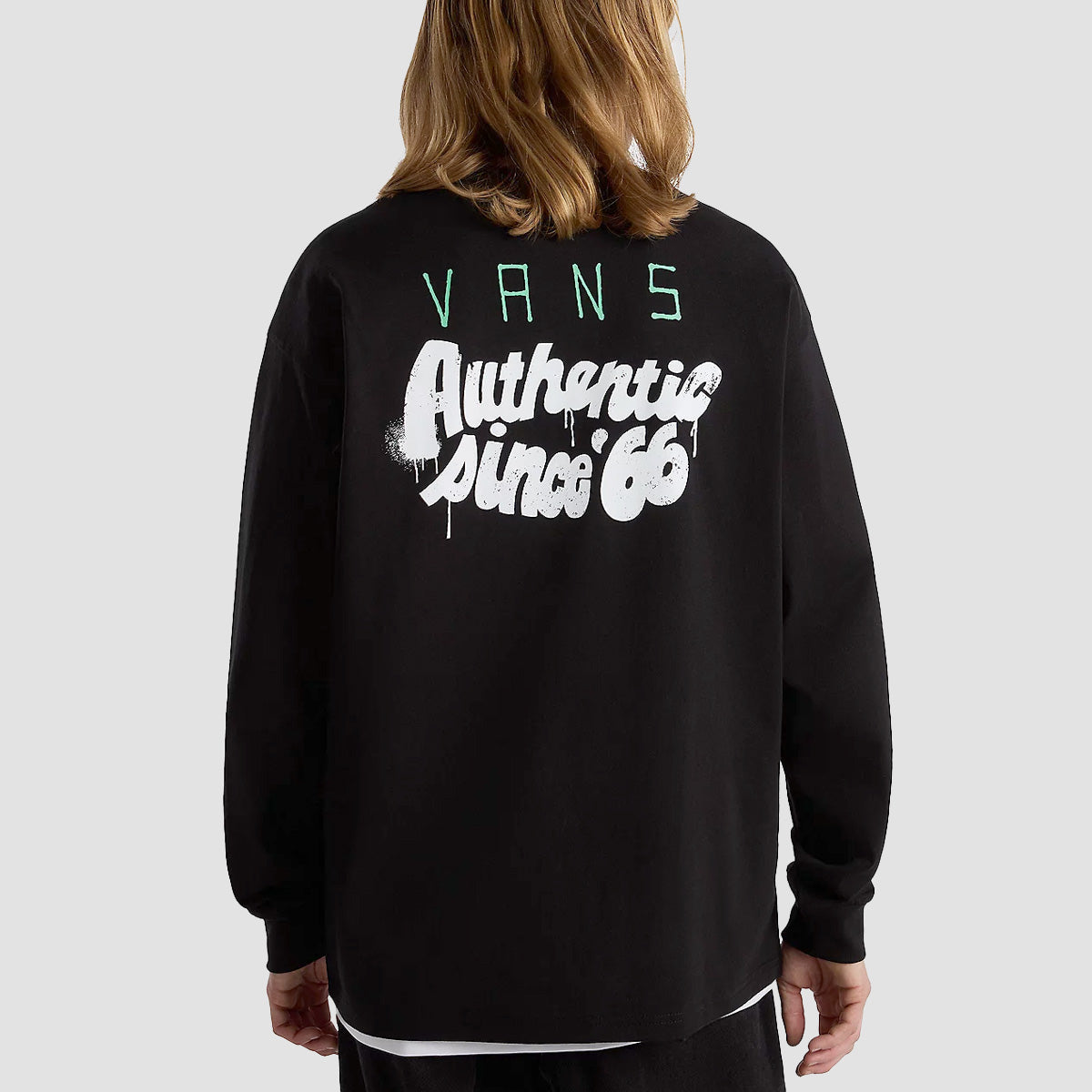 Vans OG Spray Loose Longsleeve T-Shirt Black