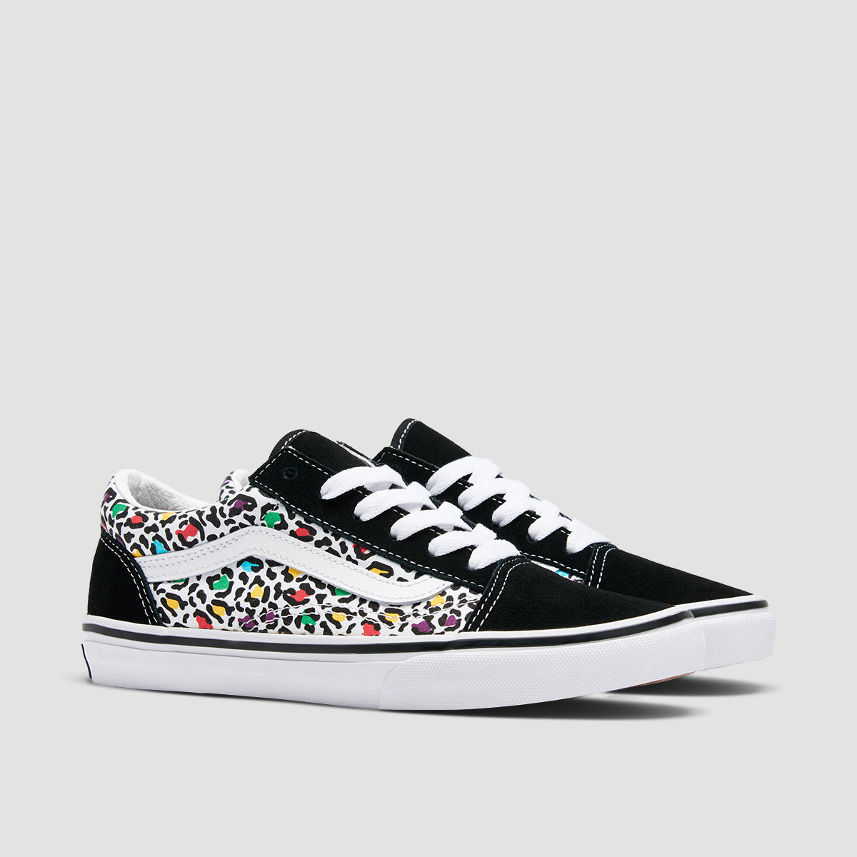 Vans Old Skool Shoes - Animal Pop Black/Multi - Kids