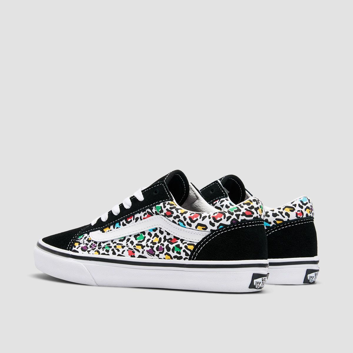 Vans Old Skool Shoes - Animal Pop Black/Multi - Kids