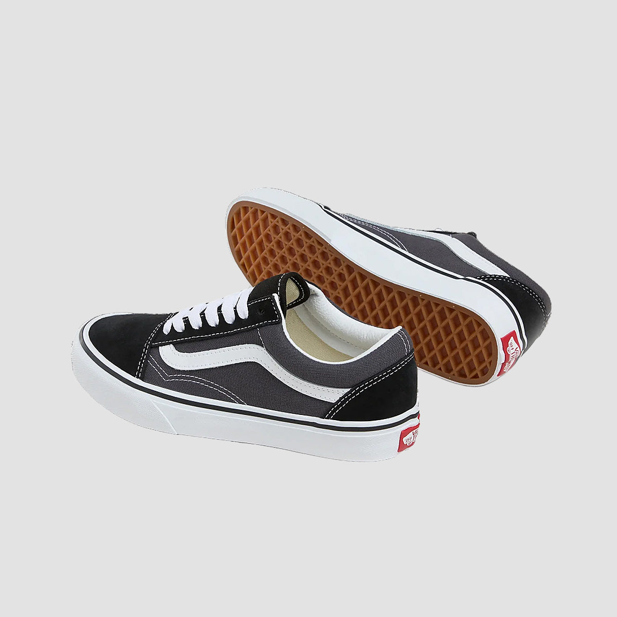 Vans Old Skool Shoes - Asphalt/Black - Kids