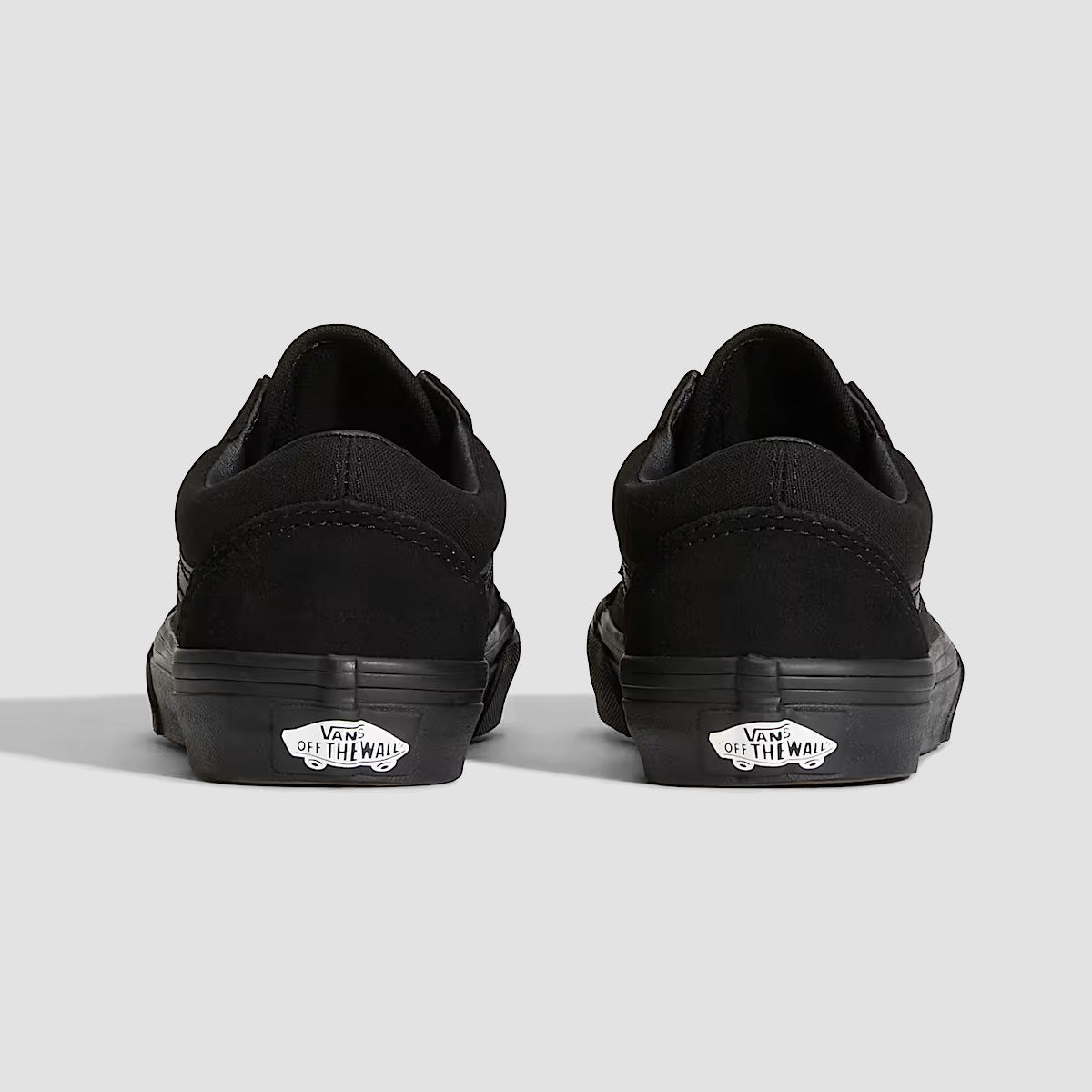Vans Old Skool Shoes - Black Mono - Kids