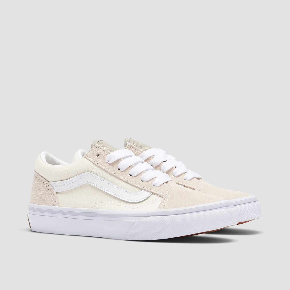 Vans Old Skool Shoes - Natural Block Multi/True White - Kids