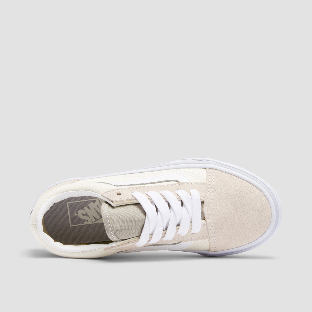 Vans Old Skool Shoes - Natural Block Multi/True White - Kids