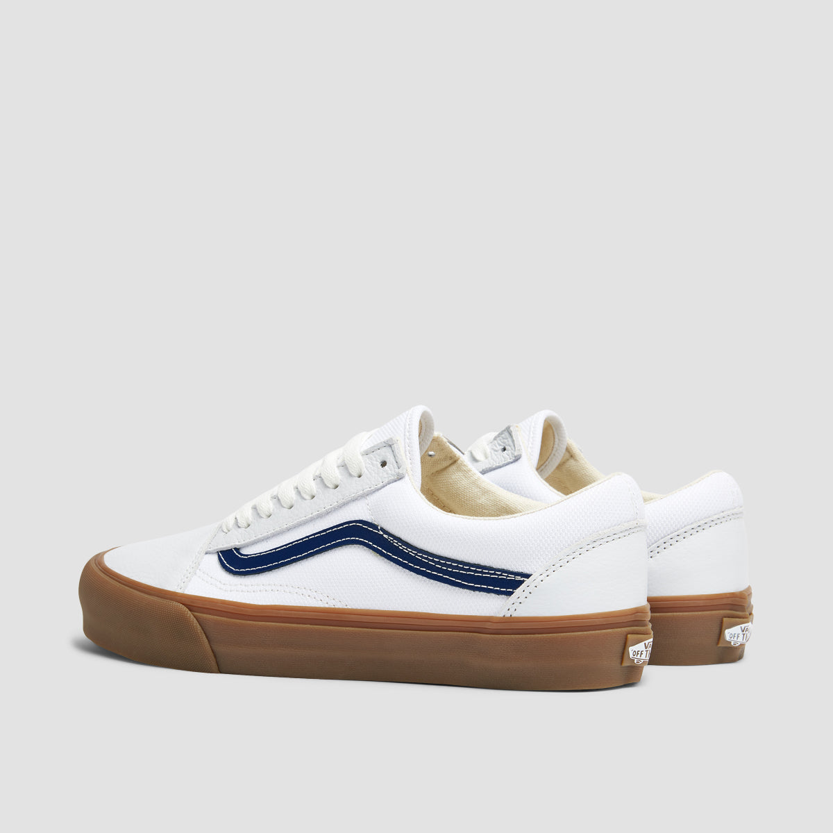 Vans Old Skool VR3 Shoes - Mesh White/Navy