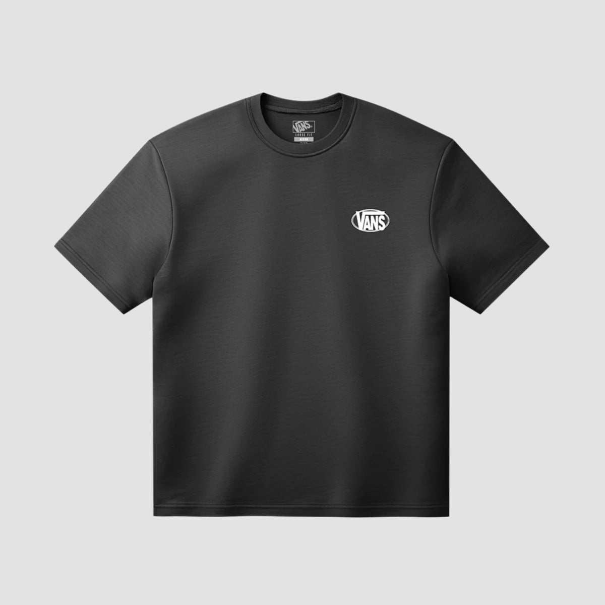 Vans Oval Logo Loose T-Shirt Black