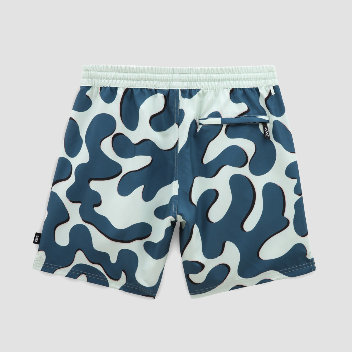 Vans Primary Print Elastic 17" Boardshorts Clearly Aqua/Vans Teal