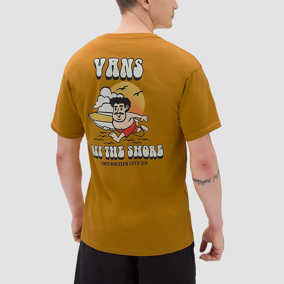 Vans Shaka Beach T-shirt Golden Yellow