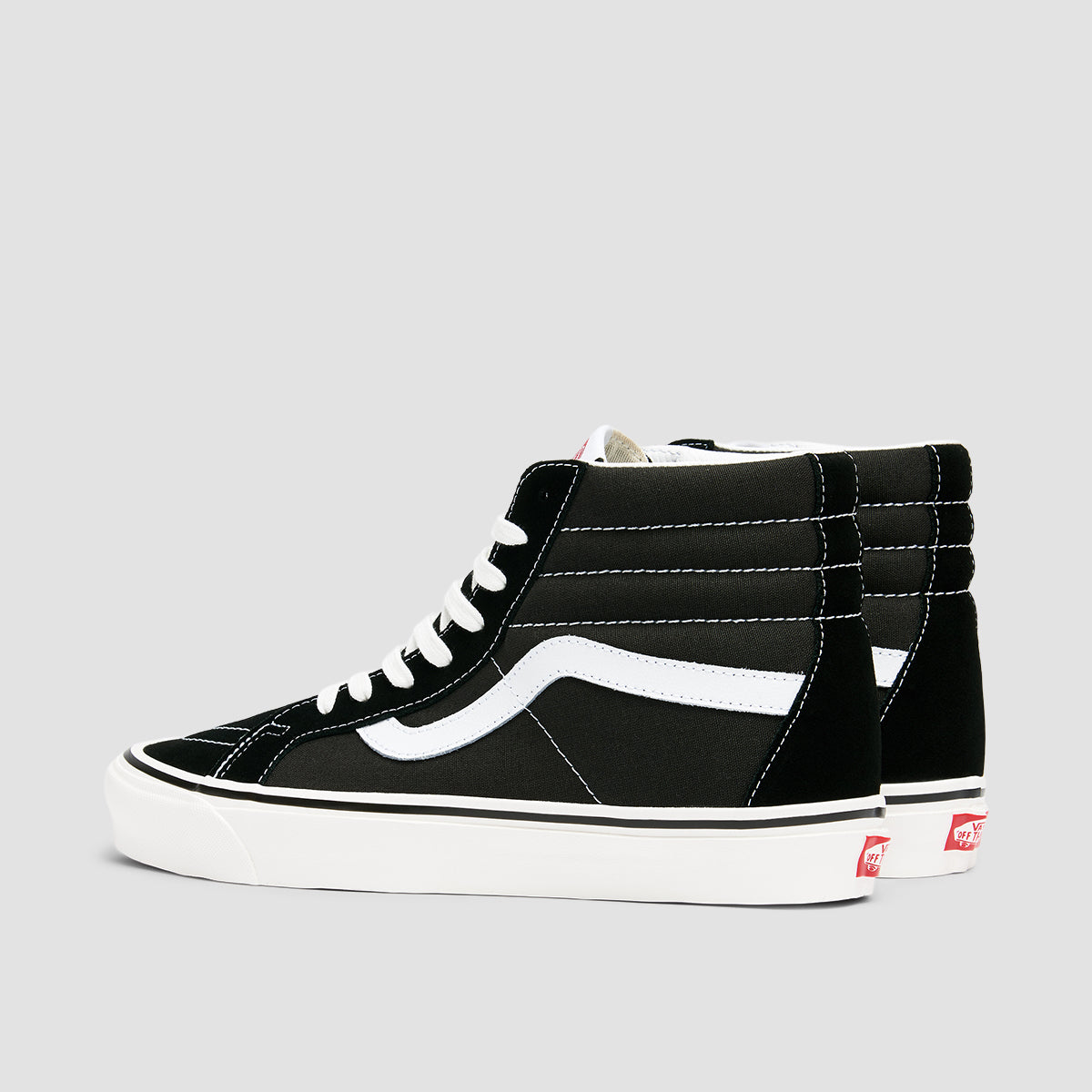 Vans SK8-Hi 38 DX High Top Shoes - Anaheim Factory Black/True White