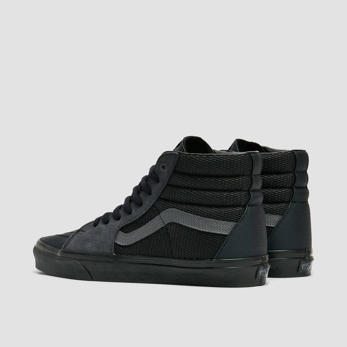 Vans SK8-Hi High Top Shoes - Ballistic Mix Black/Black