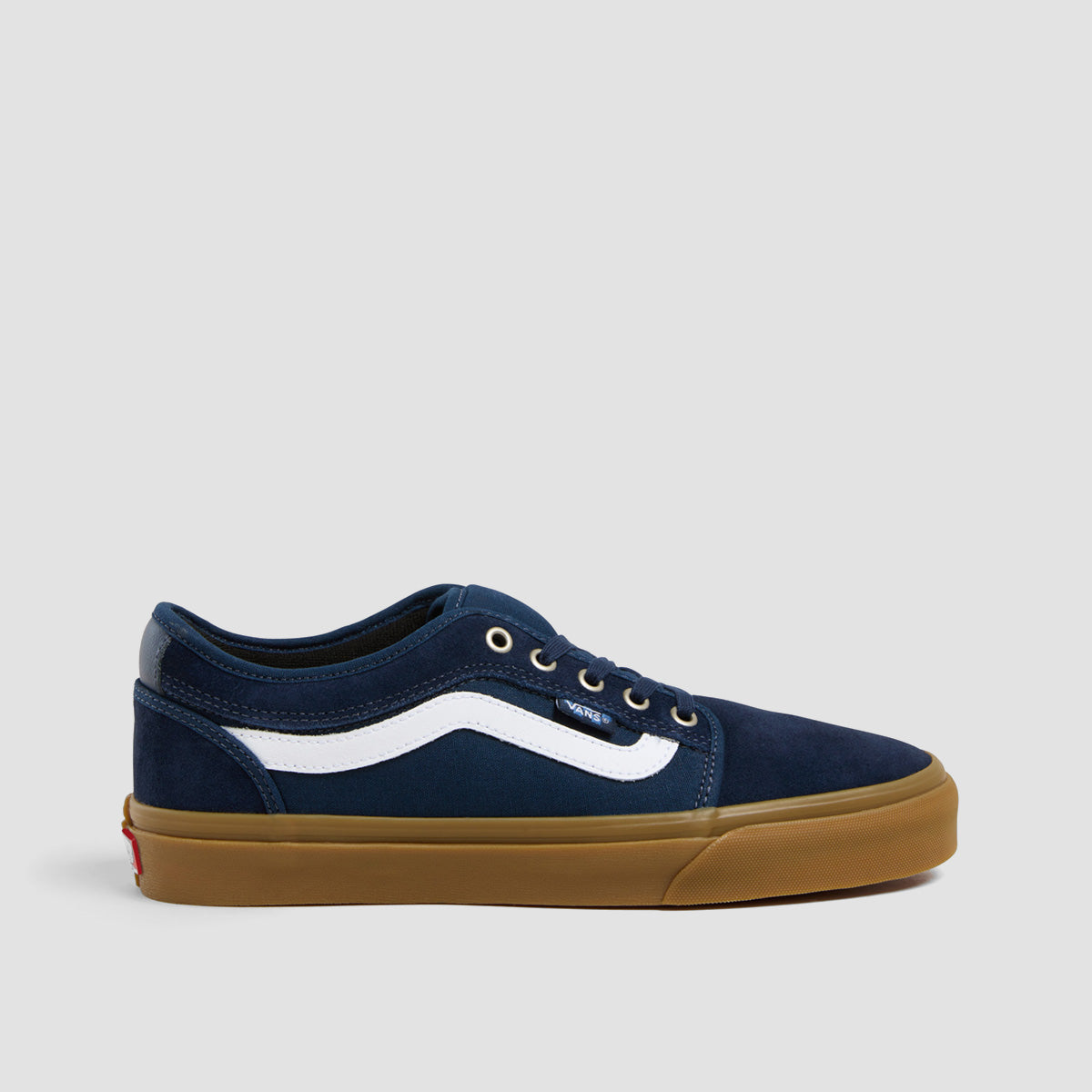 Vans Skate Chukka Low Sidestripe Shoes - Navy/Gum