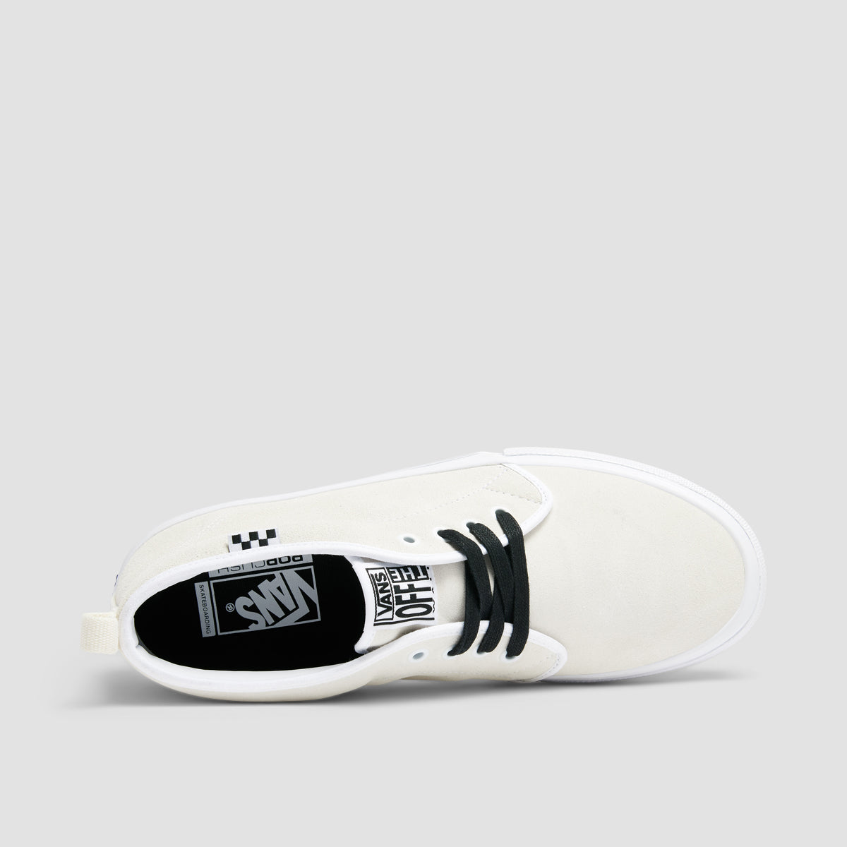 Vans Skate Chukka VCU Mid Top Shoes - Essential White