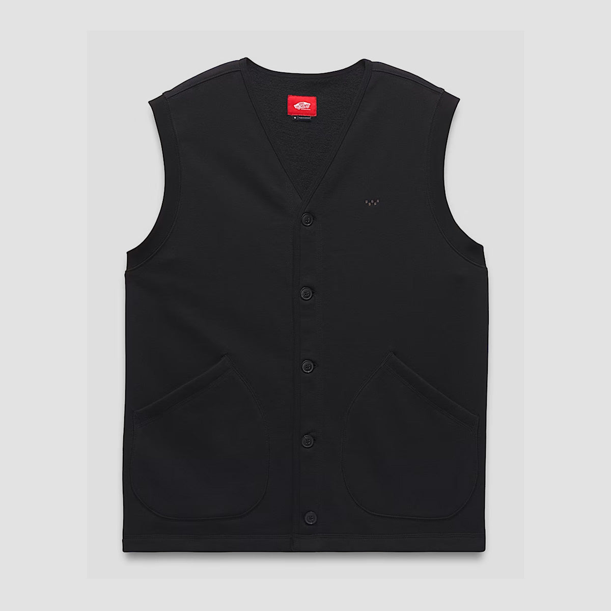 Vans Skate Fleece Vest Jacket Black