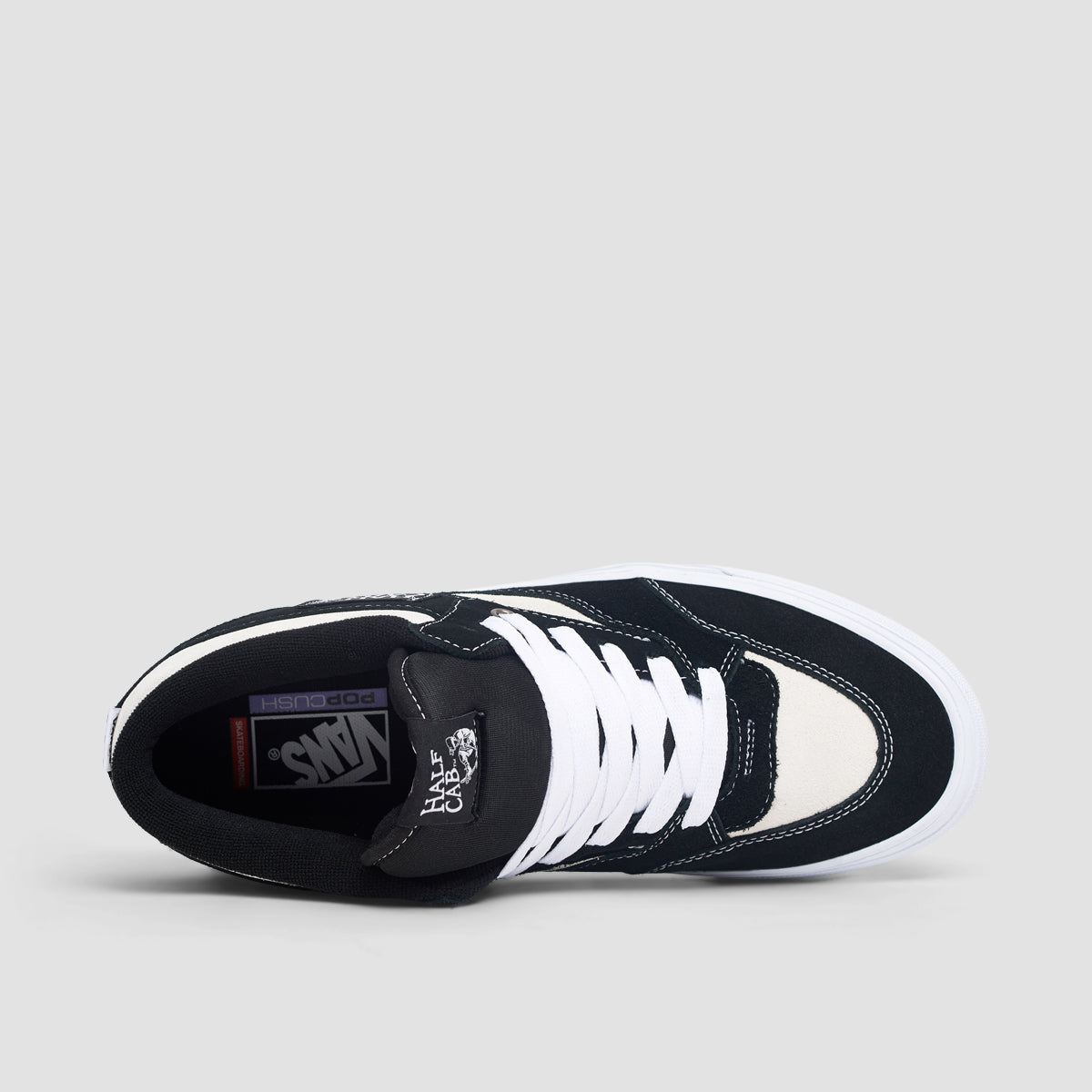 Vans Skate Half Cab 92 Shoes - Black/Marshmallow