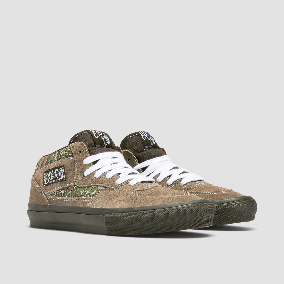 Vans Skate Half Cab Mid Top Shoes - Pedro Delfino Camo