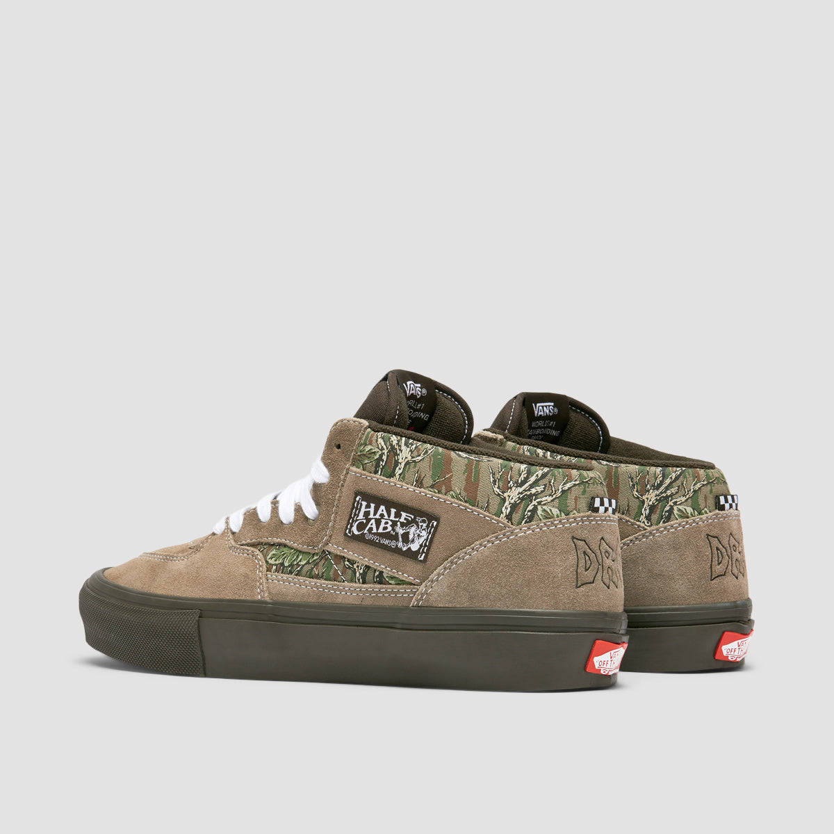 Vans Skate Half Cab Mid Top Shoes - Pedro Delfino Camo