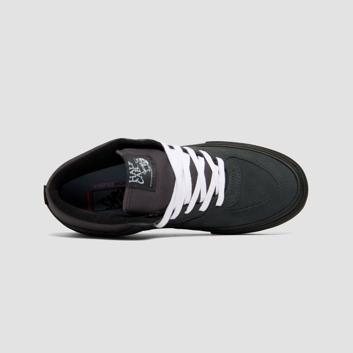 Vans Skate Half Cab Shoes - Charcoal Grey/Black