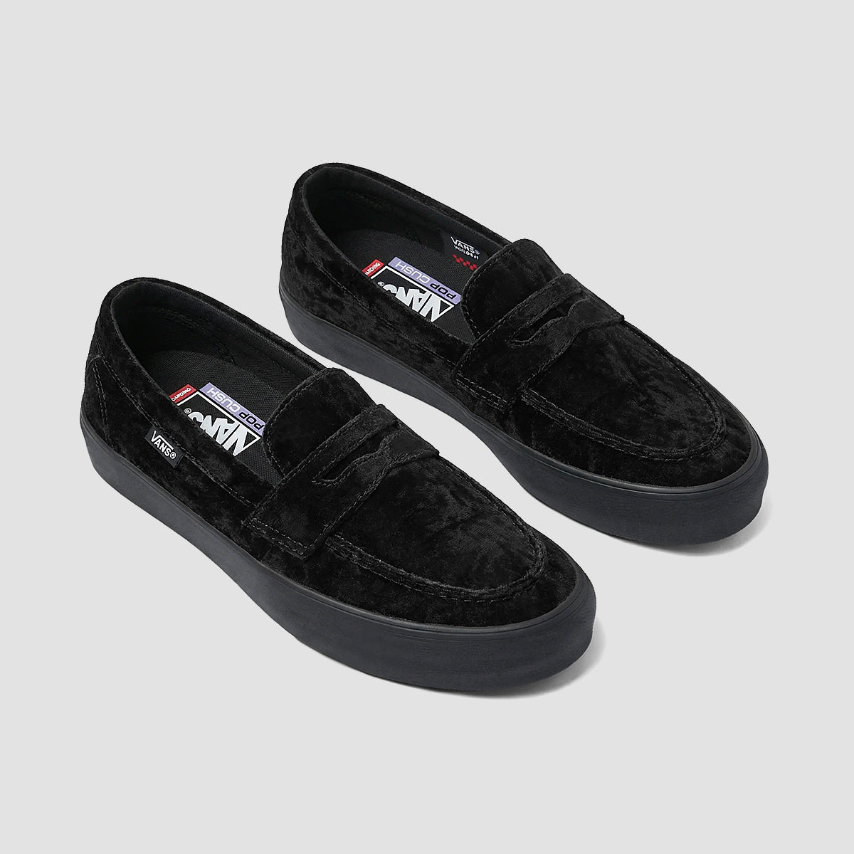 Vans Skate Loafer Slip-On Shoes - Velvet Black