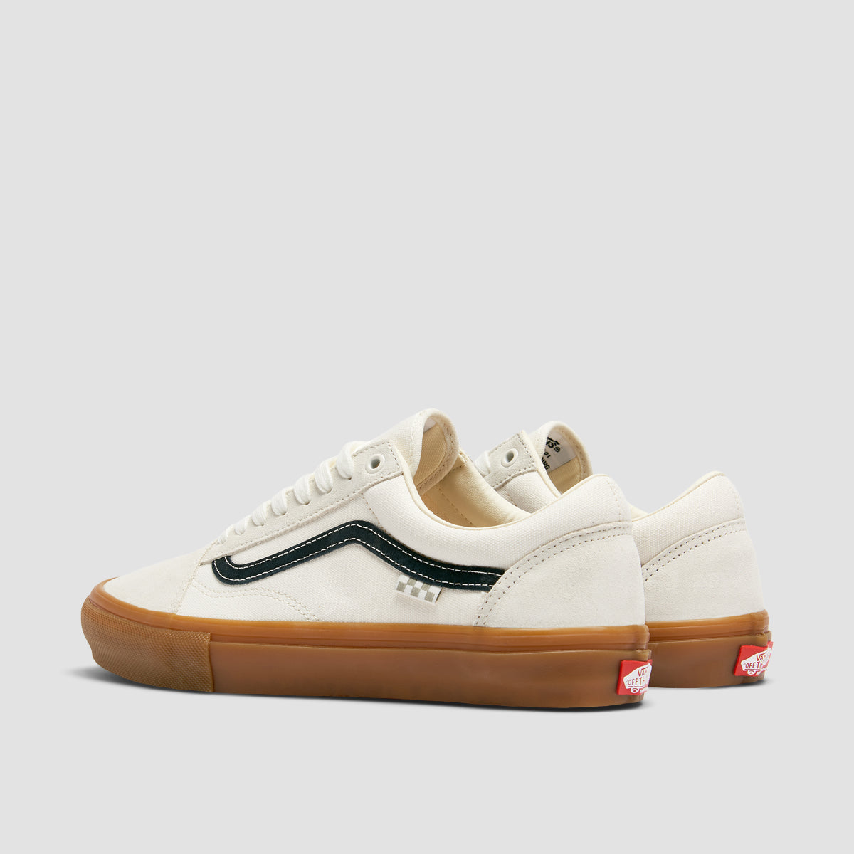 Vans Skate Old Skool Shoes - Marshmallow/Gum