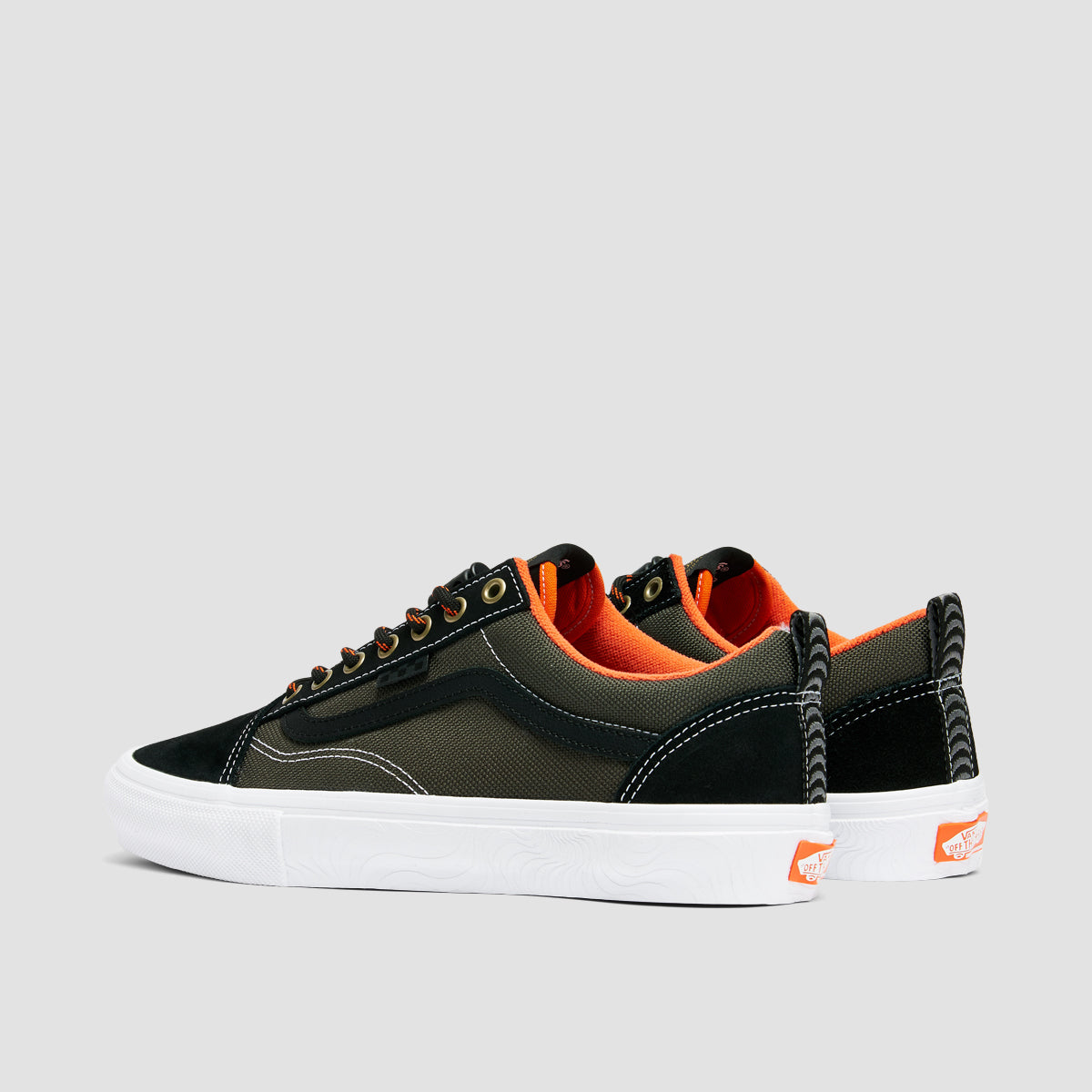 Vans Skate Old Skool Shoes - Spitfire Wheels Black/Flame