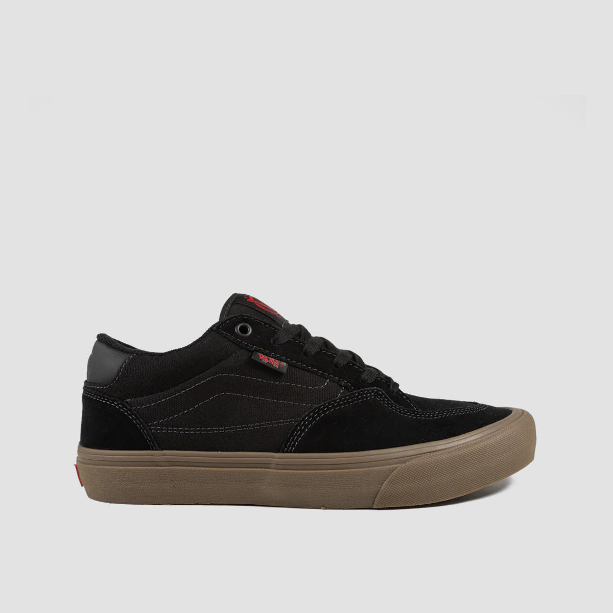 Vans Skate Rowan Shoes - Black/Dark Gum