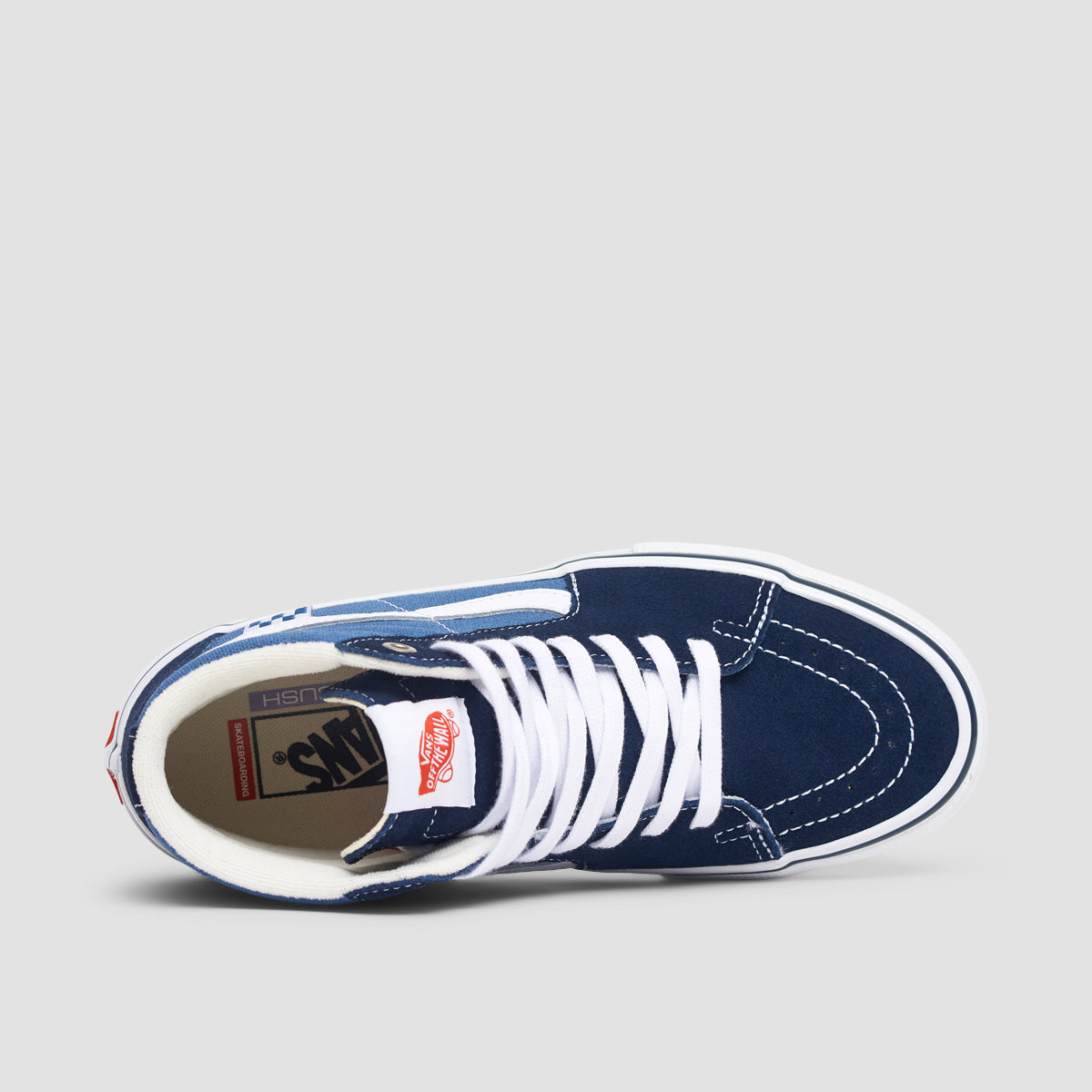 Vans Skate SK8-Hi Shoes - Navy/White - Kids