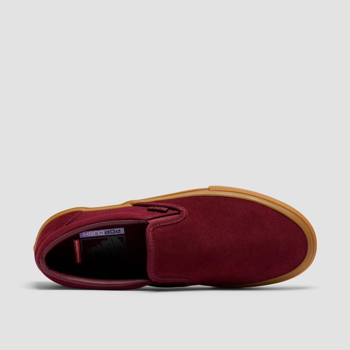 Vans Skate Slip-On Shoes - Port/Gum