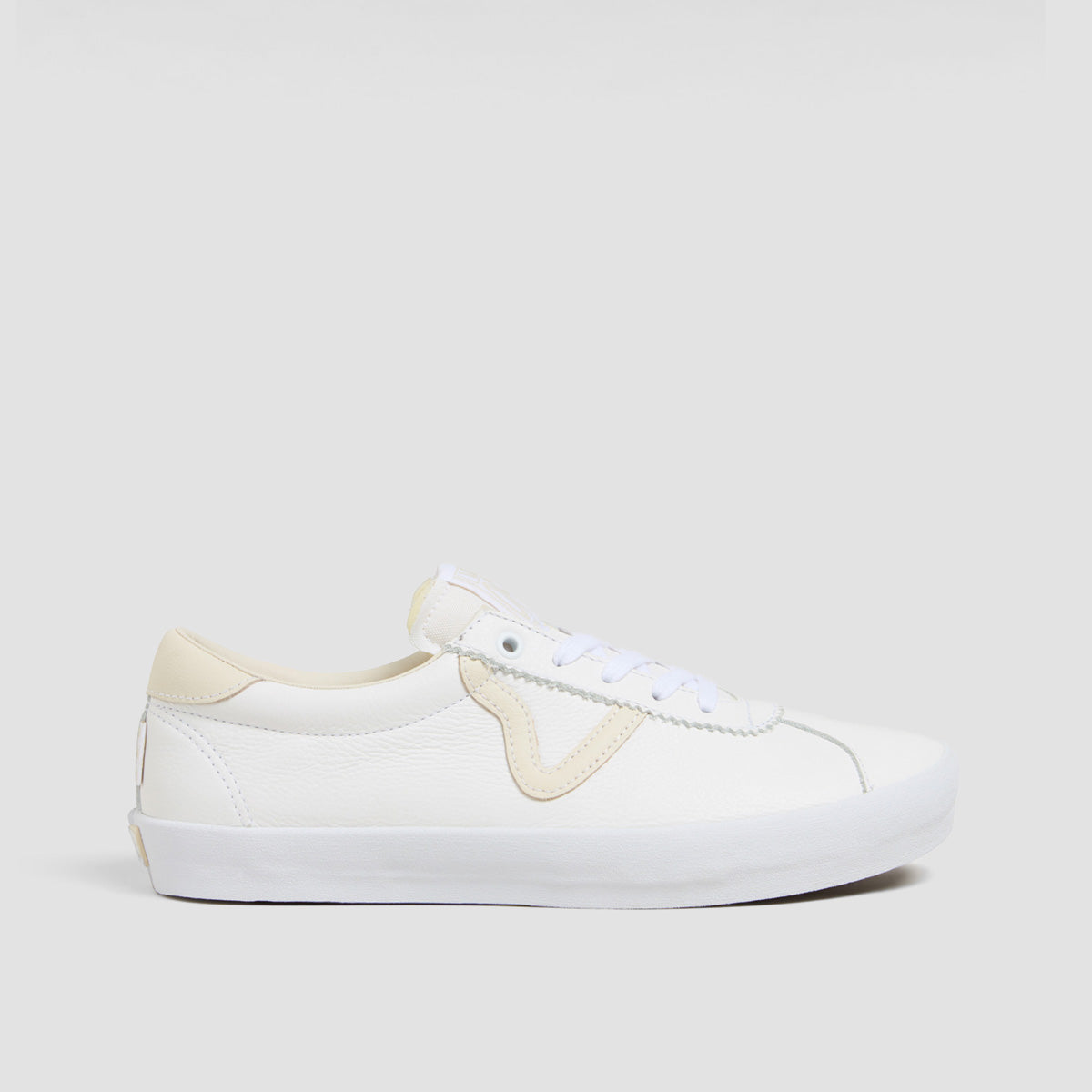 Vans Skate Sport Shoes - Leather Vintage White