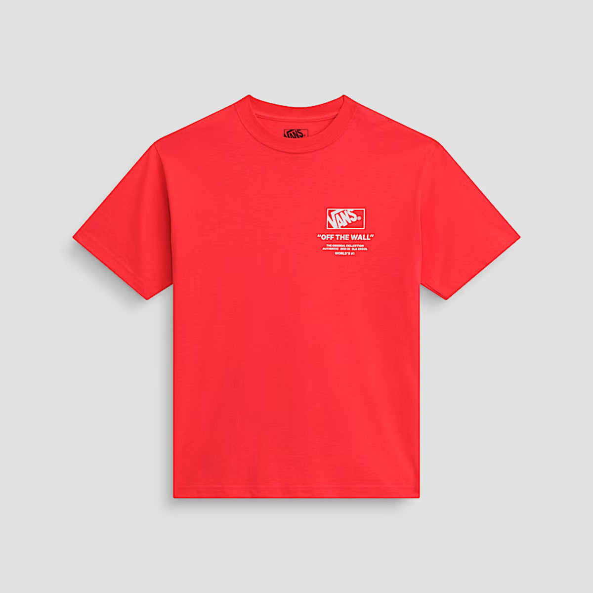 Vans Stacked Hi T-Shirt Crimson Haze