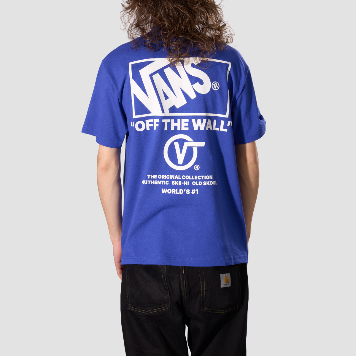 Vans Stacked Hi T-Shirt Royal Cobalt