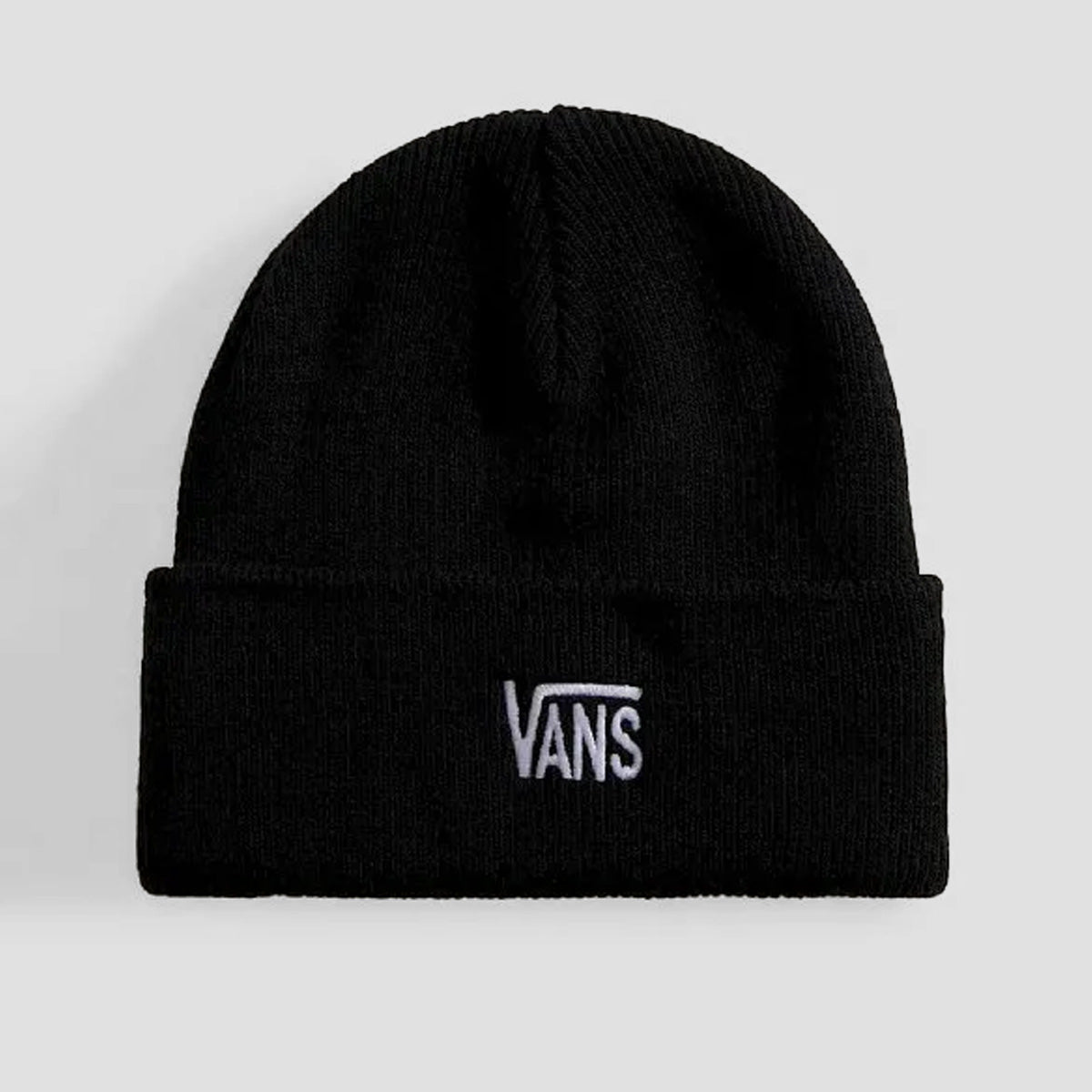 Vans Stretch Logo Tall Cuff Beanie Black