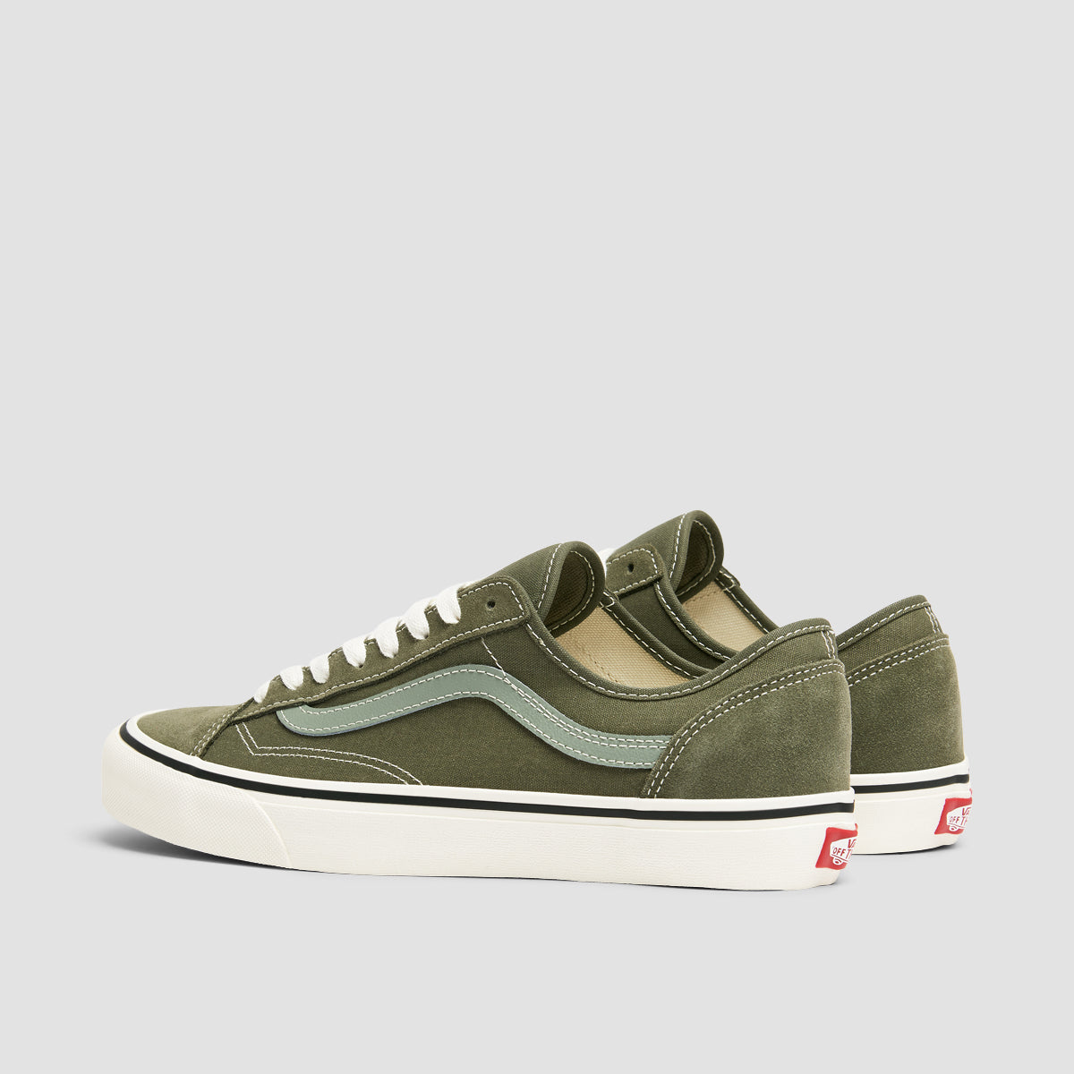 Vans Style 36 Decon VR3 SF Shoes - Salt Wash Dark Olive