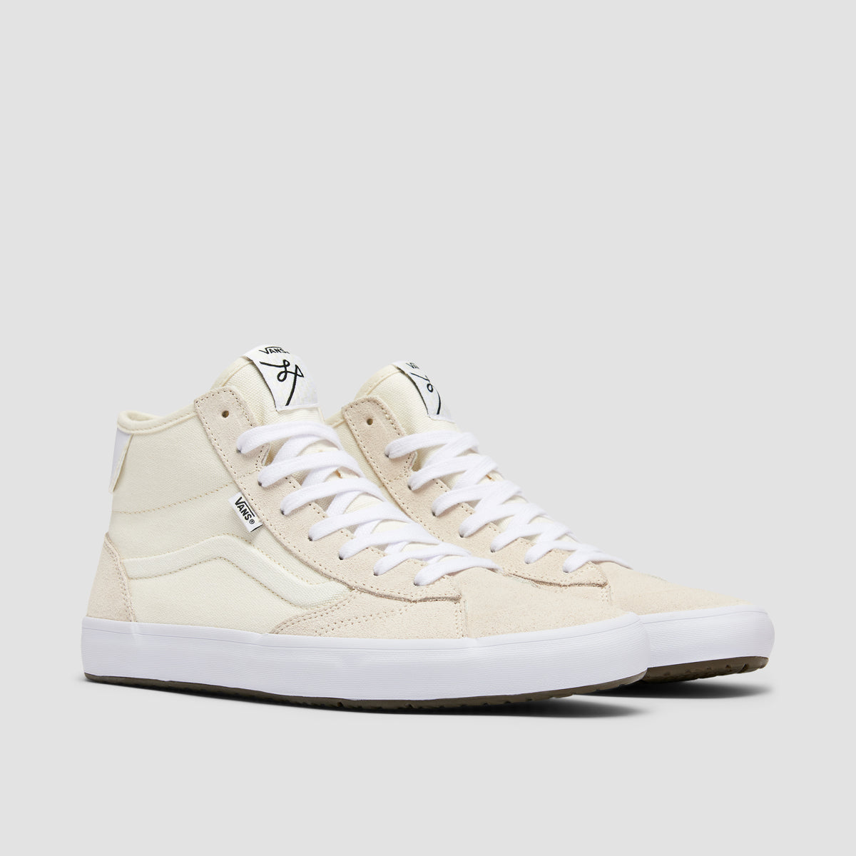 Vans The Lizzie High Top Shoes - Vintage White