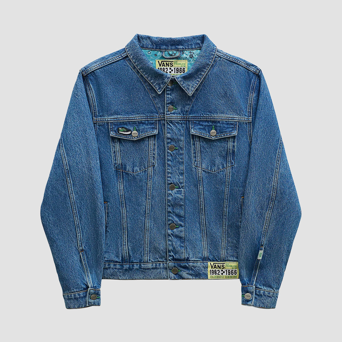 Vans X WP Lavori in Corso Trucker Jacket Stone Wash