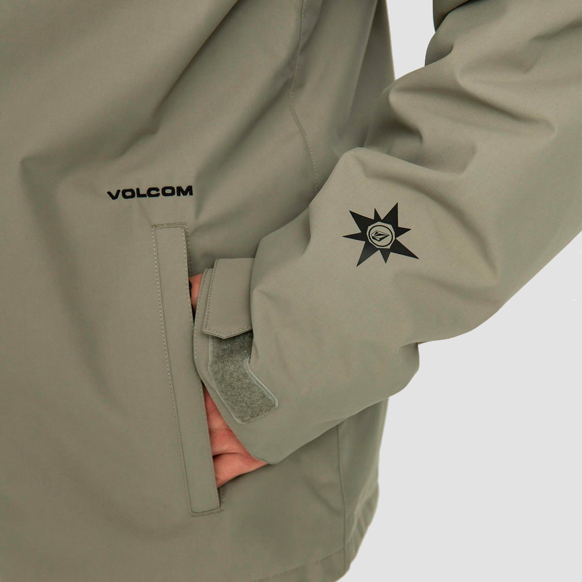 Volcom 2836 Ins Snow Jacket Light Military