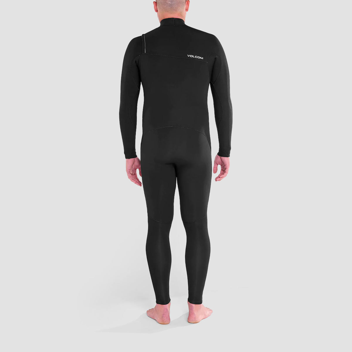 Volcom 4/3mm Chest Zip Fullsuit Wetsuit Black