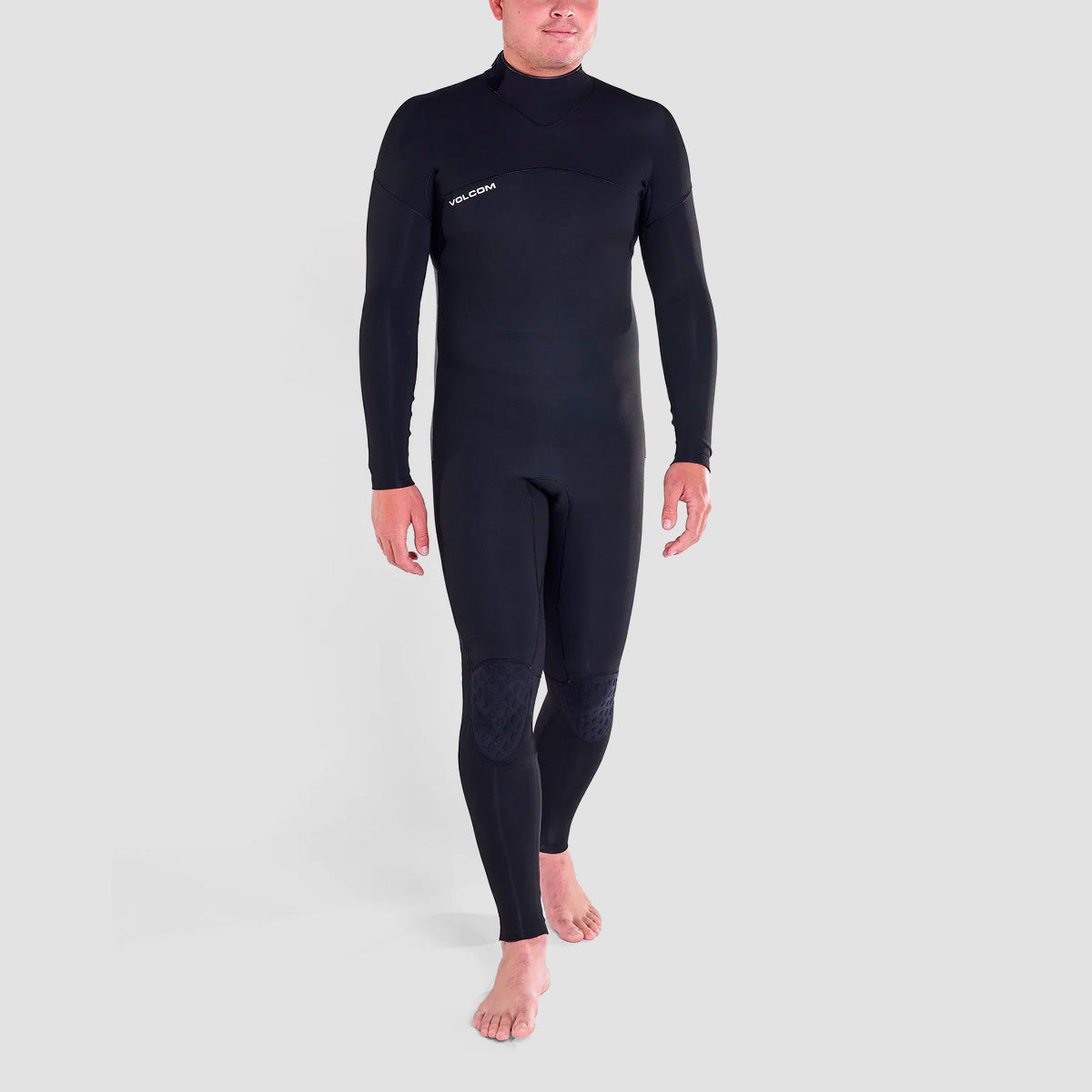 Volcom 4/3mm L/S Back Zip Fullsuit Wetsuit Black