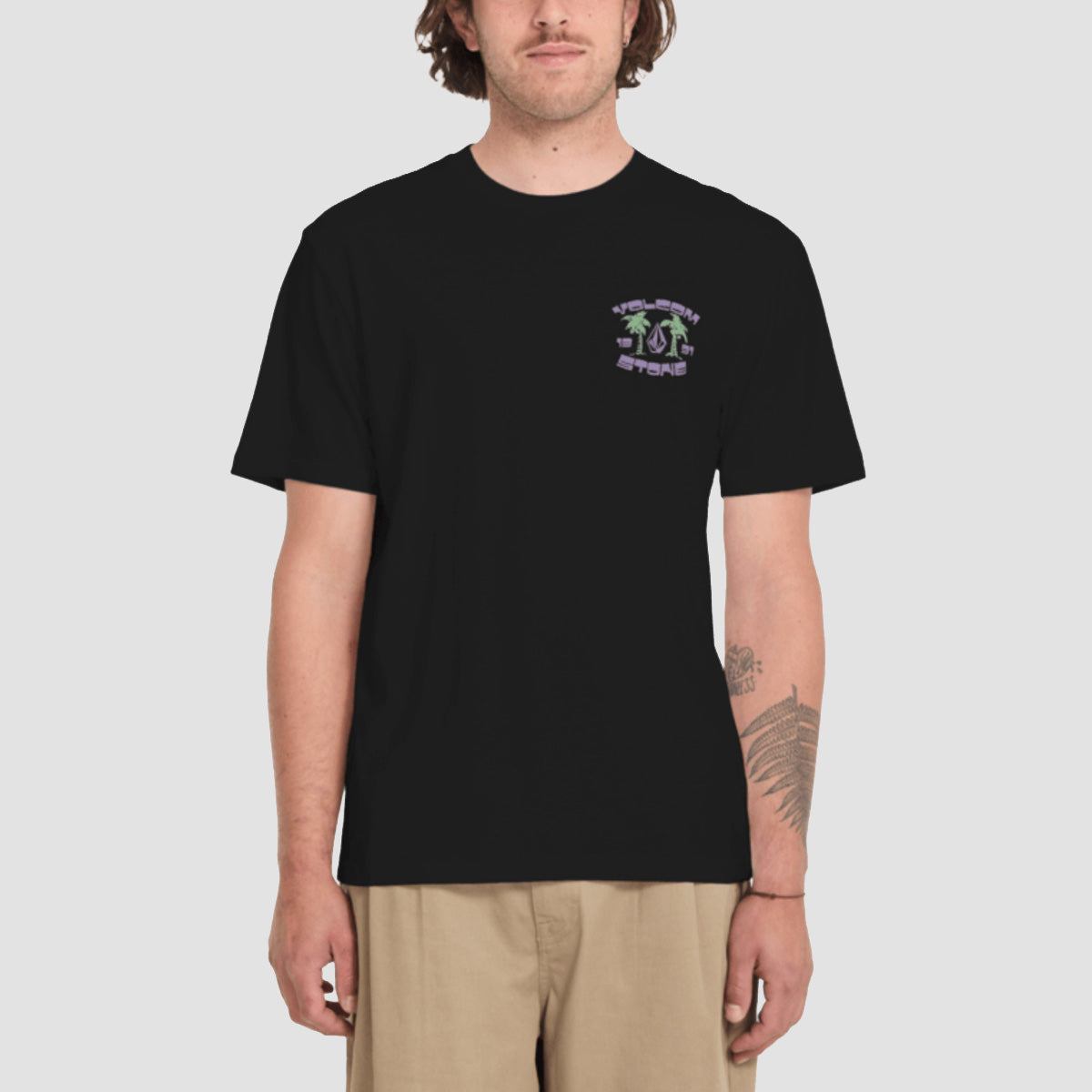 Volcom 91 Palm T-Shirt Black