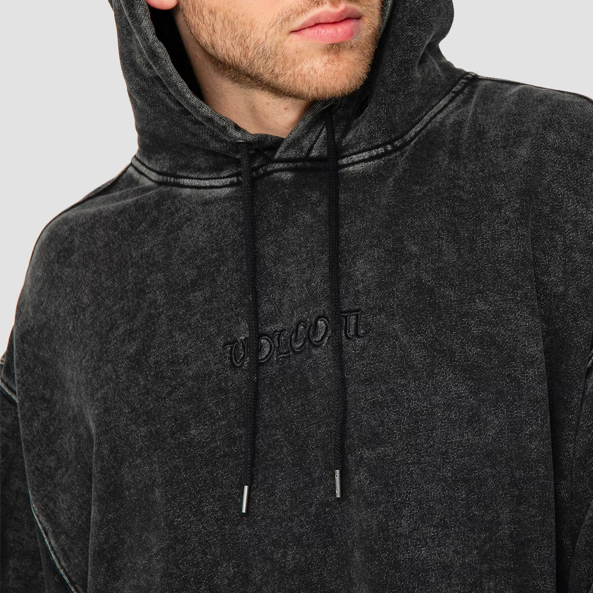 Volcom Acid Wall Pullover Hoodie Black