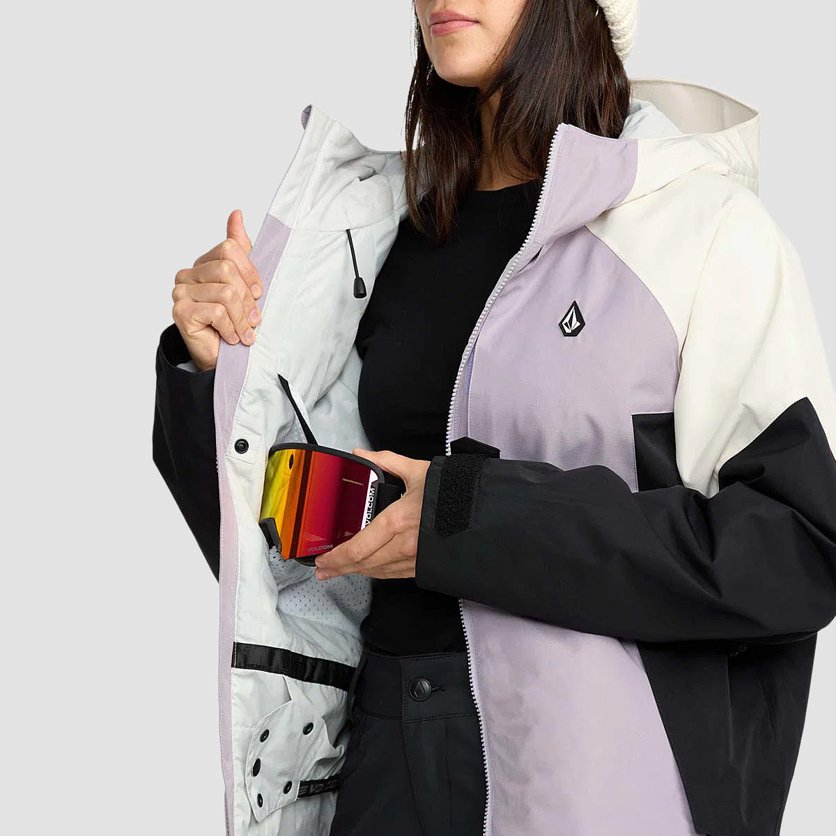 Volcom Agate Ins 10K Snow Jacket Lavender Aura - Womens