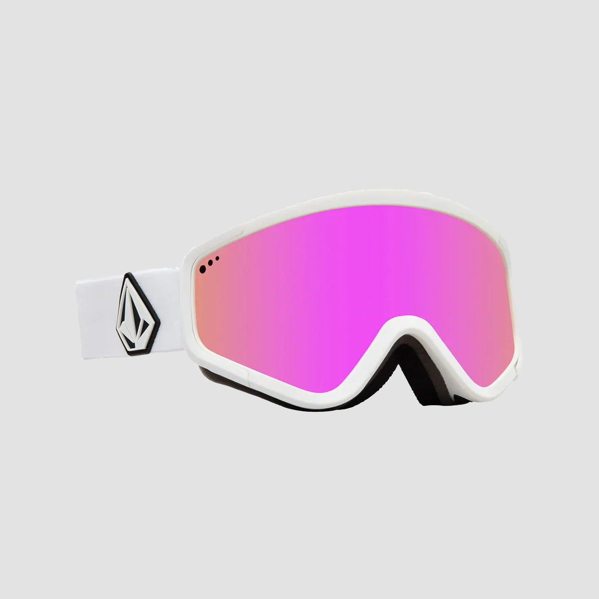 Volcom Attunga Snow Goggles Matte White/Pink Chrome