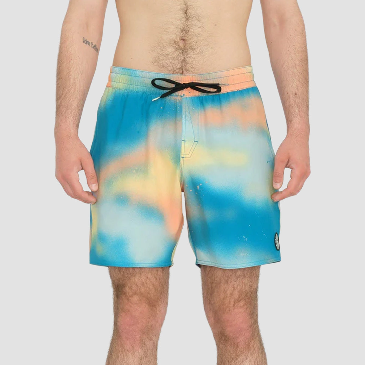Volcom Baffle Trunk 17" Boardshorts Salmon