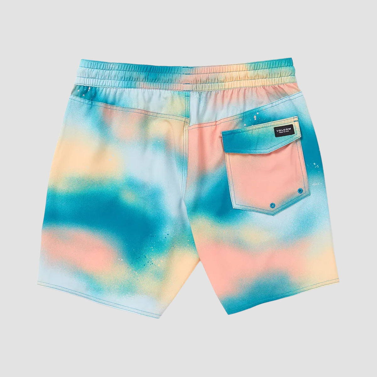 Volcom Baffle Trunk 17" Boardshorts Salmon